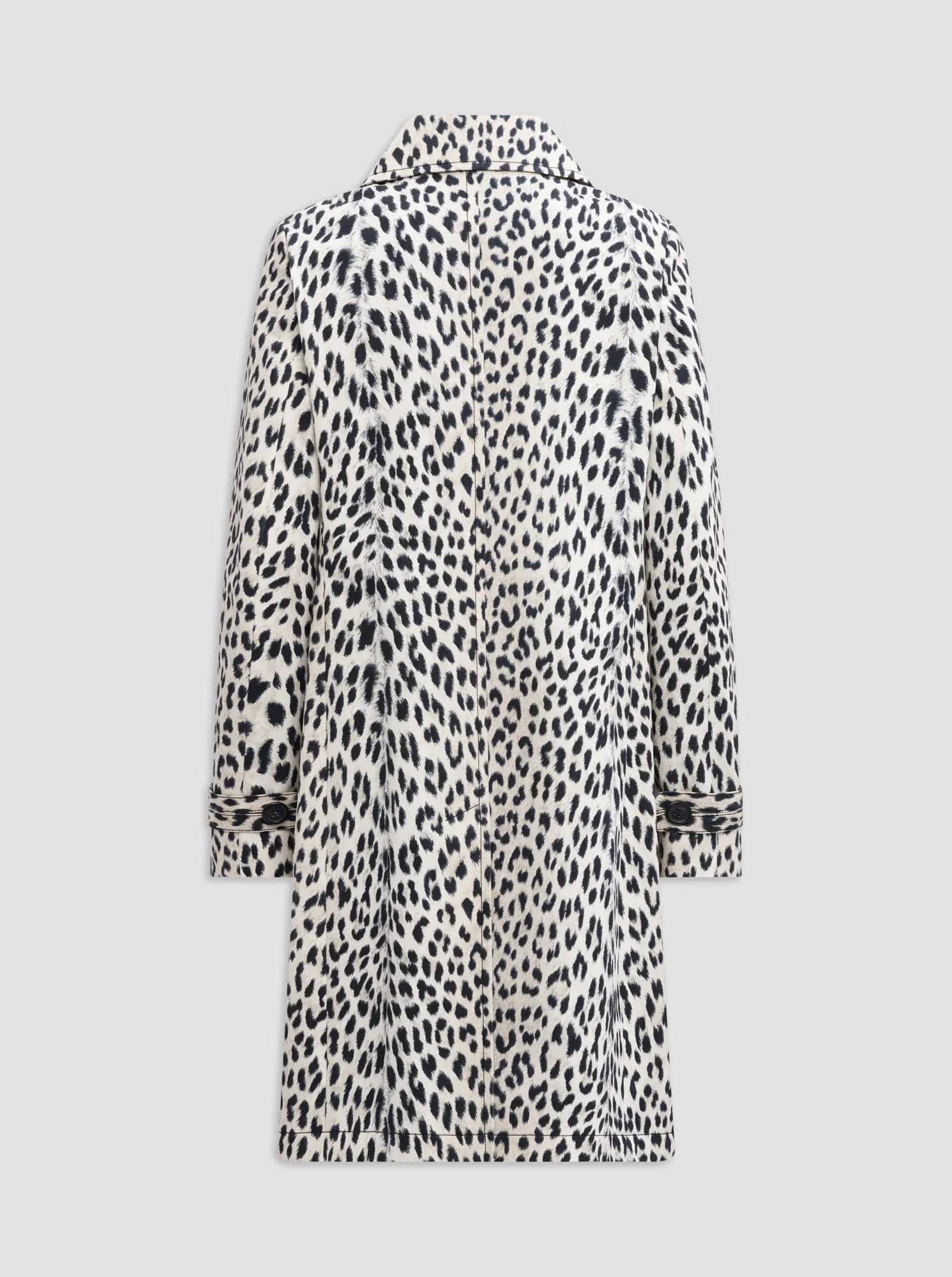 ALAINE Animal Print Car-Coat - Image 5