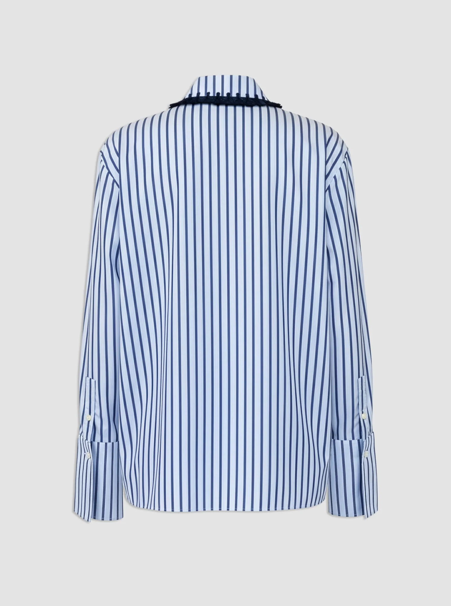 BILLIE Tassel shirt Blue/Navy - Image 5