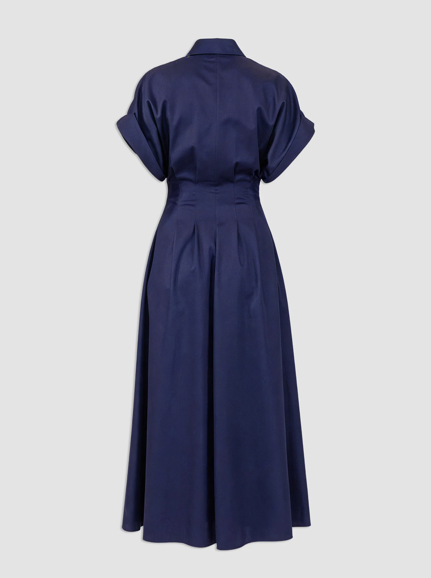 CORSICA Capsleeve shirtdress Deep Sea - Image 5