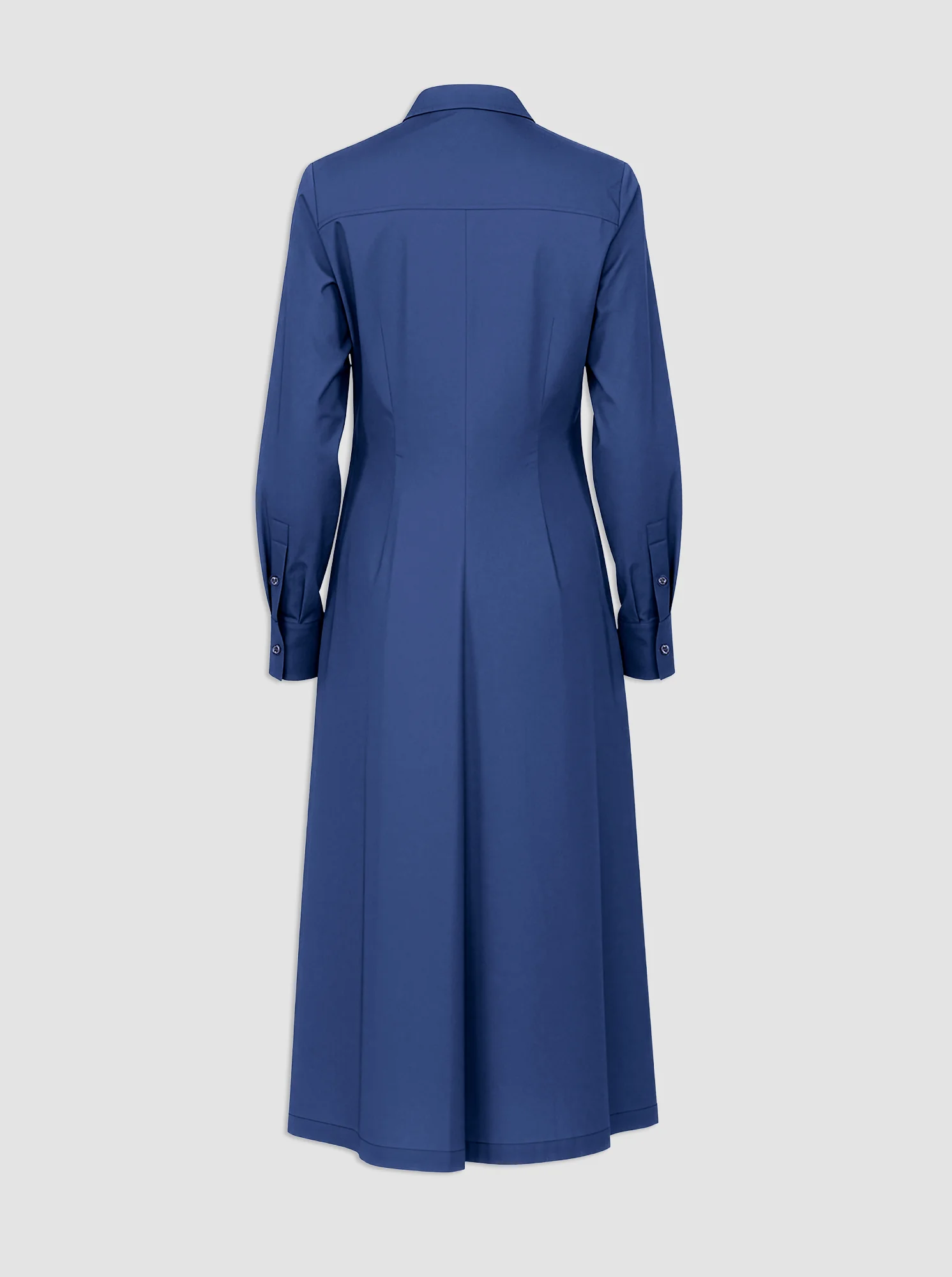 GENNY Long sleeve shirtdress Ocean - Image 4