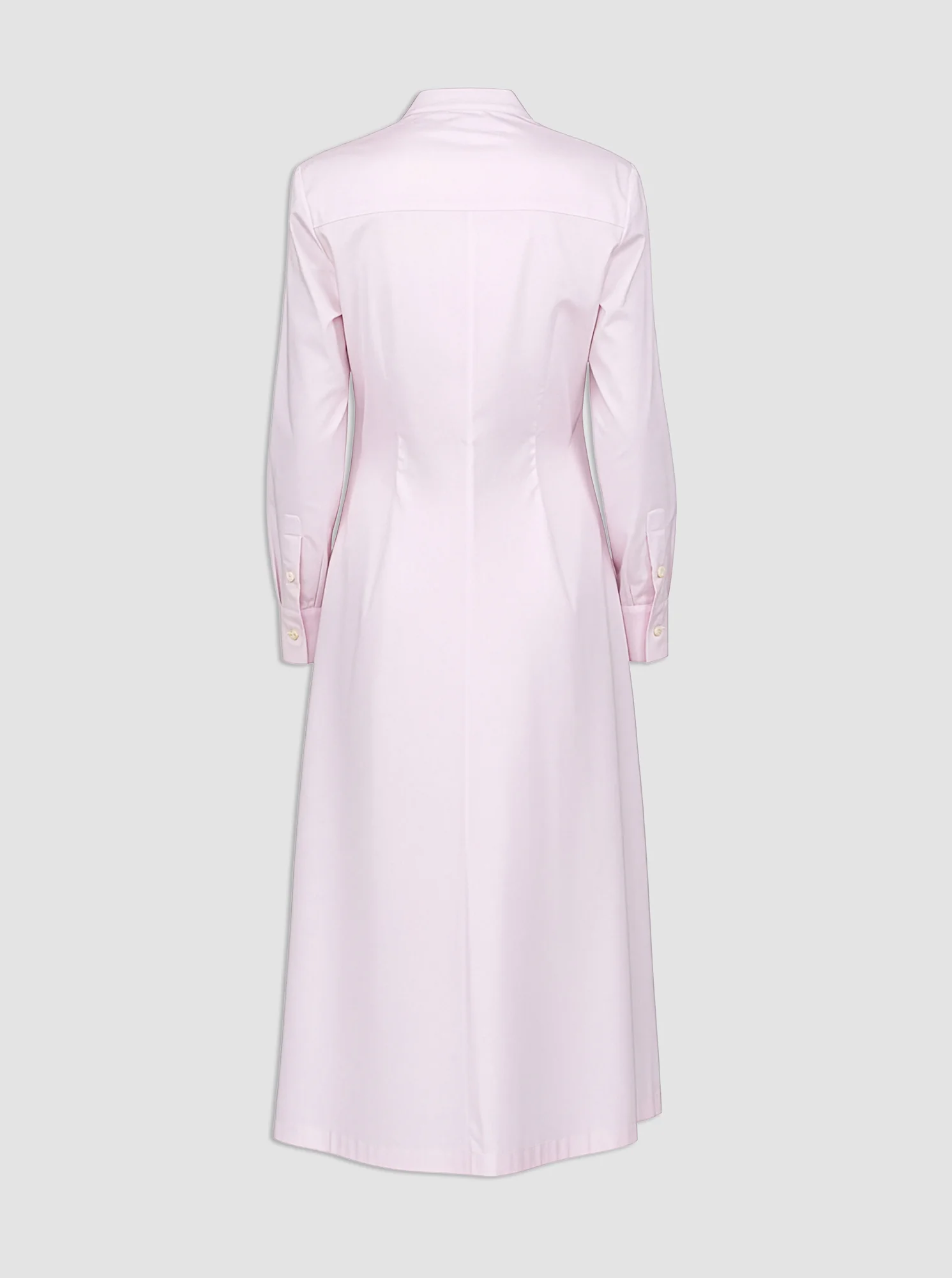 GENNY Long sleeve shirtdress Pink - Image 4