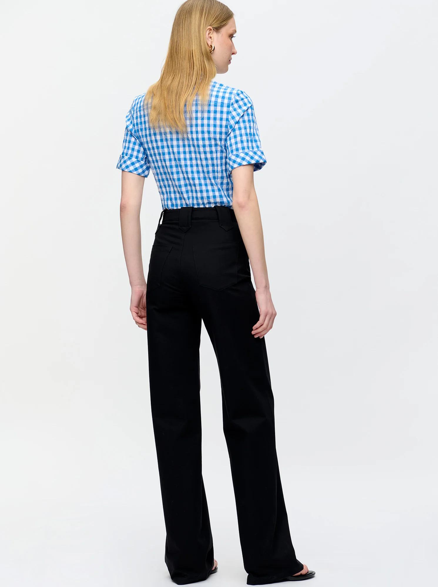 JODY Flared pant Black - Image 4