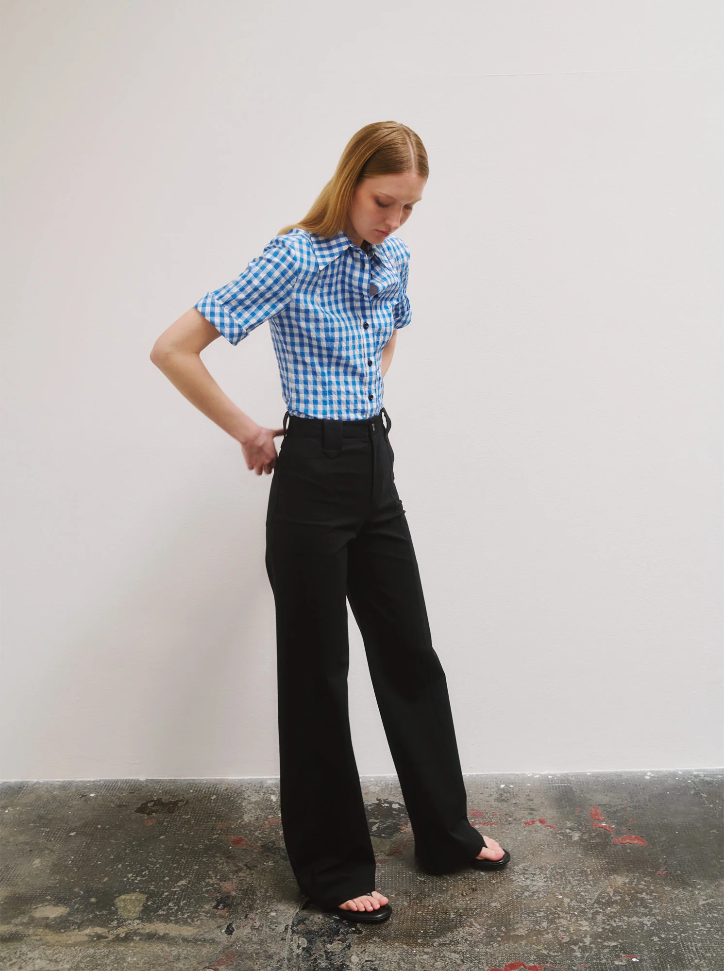 JODY Flared pant Black - Image 6