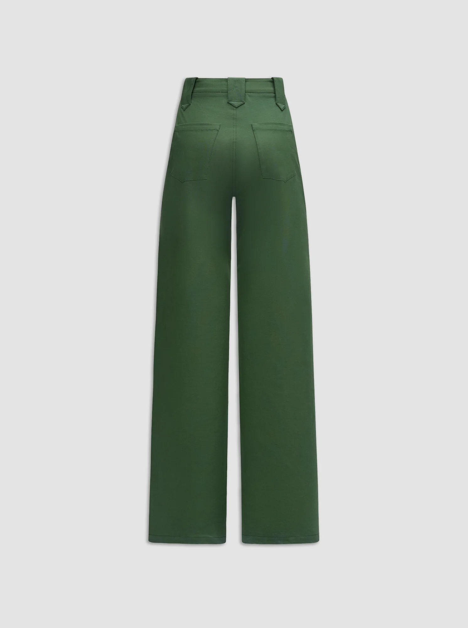 JODY Flared pant Military - Image 5