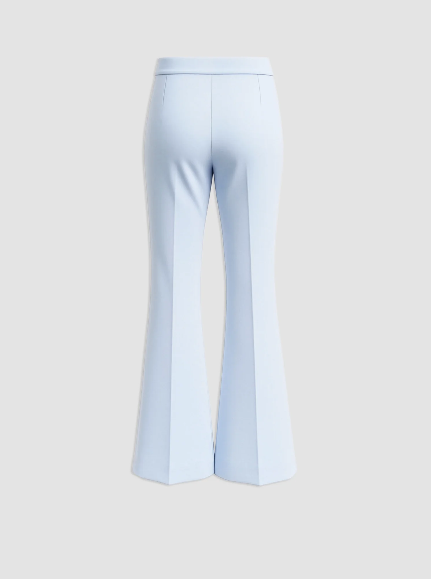 LOLA Cropped kick flare pant Pale blue - Image 5