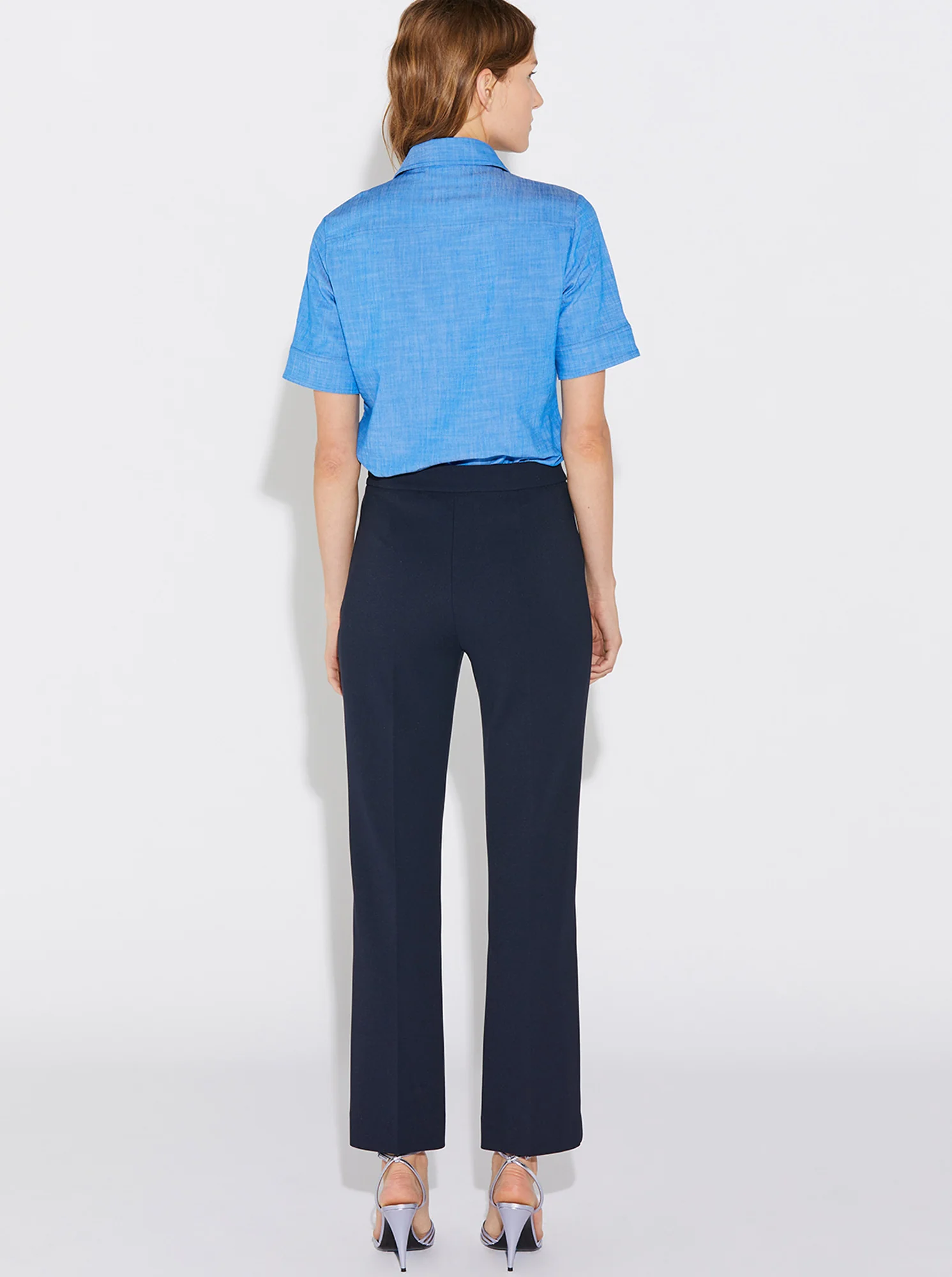 LOLA Jersey crop Pant Navy - Image 4