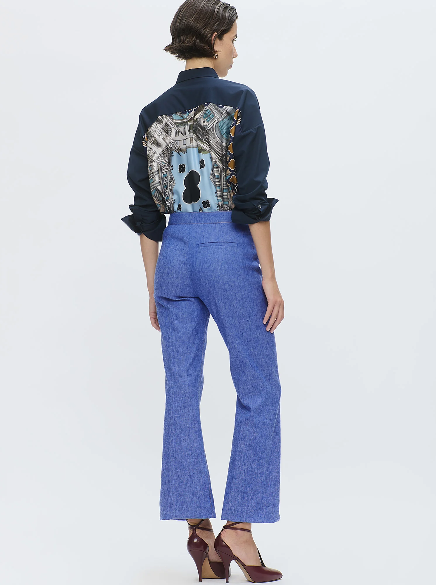 LOLA Stretch crop Jean Blue Indigo - Image 4