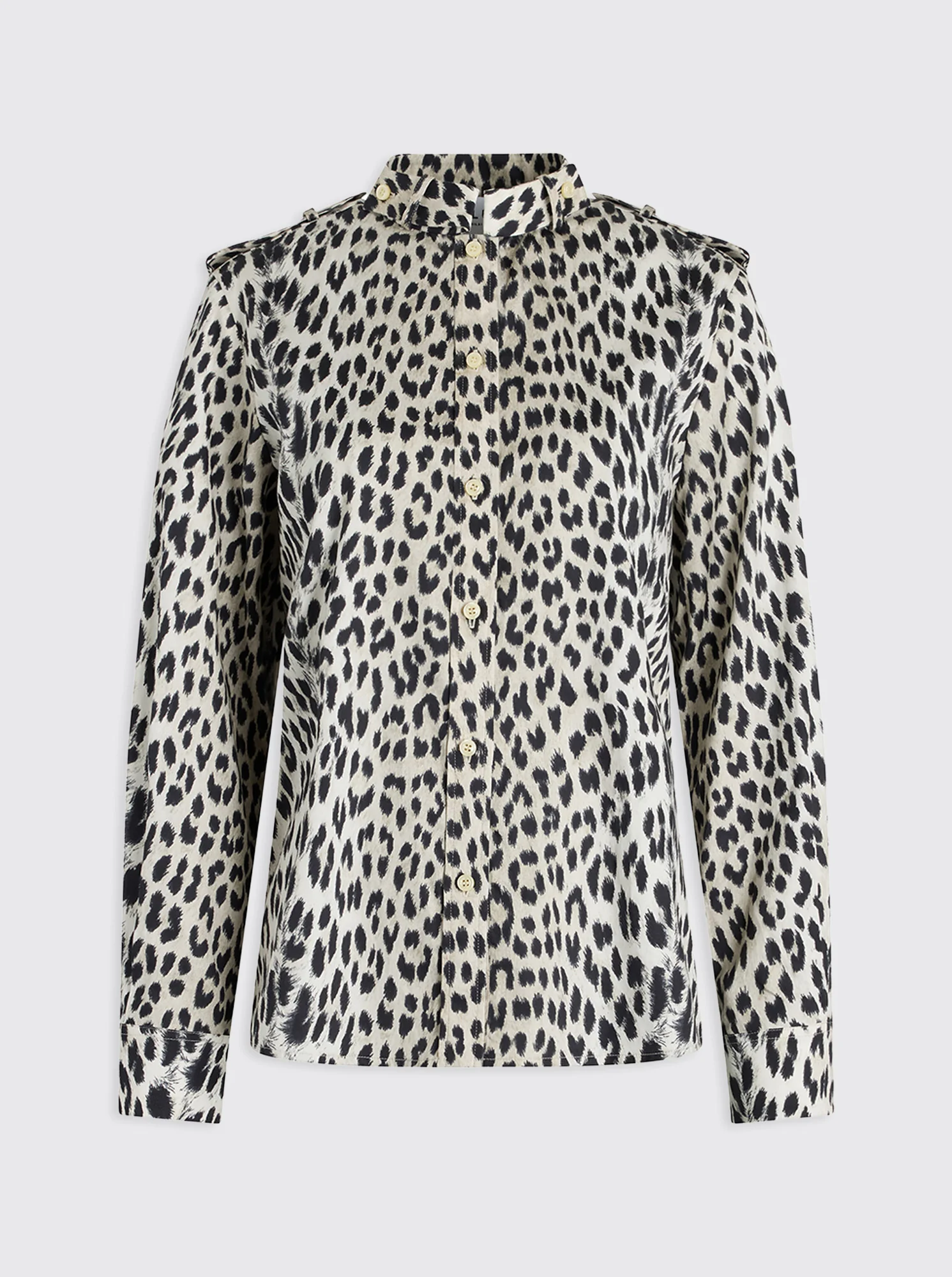 MIKA Bandcollar Shirt Cheetah - Image 4