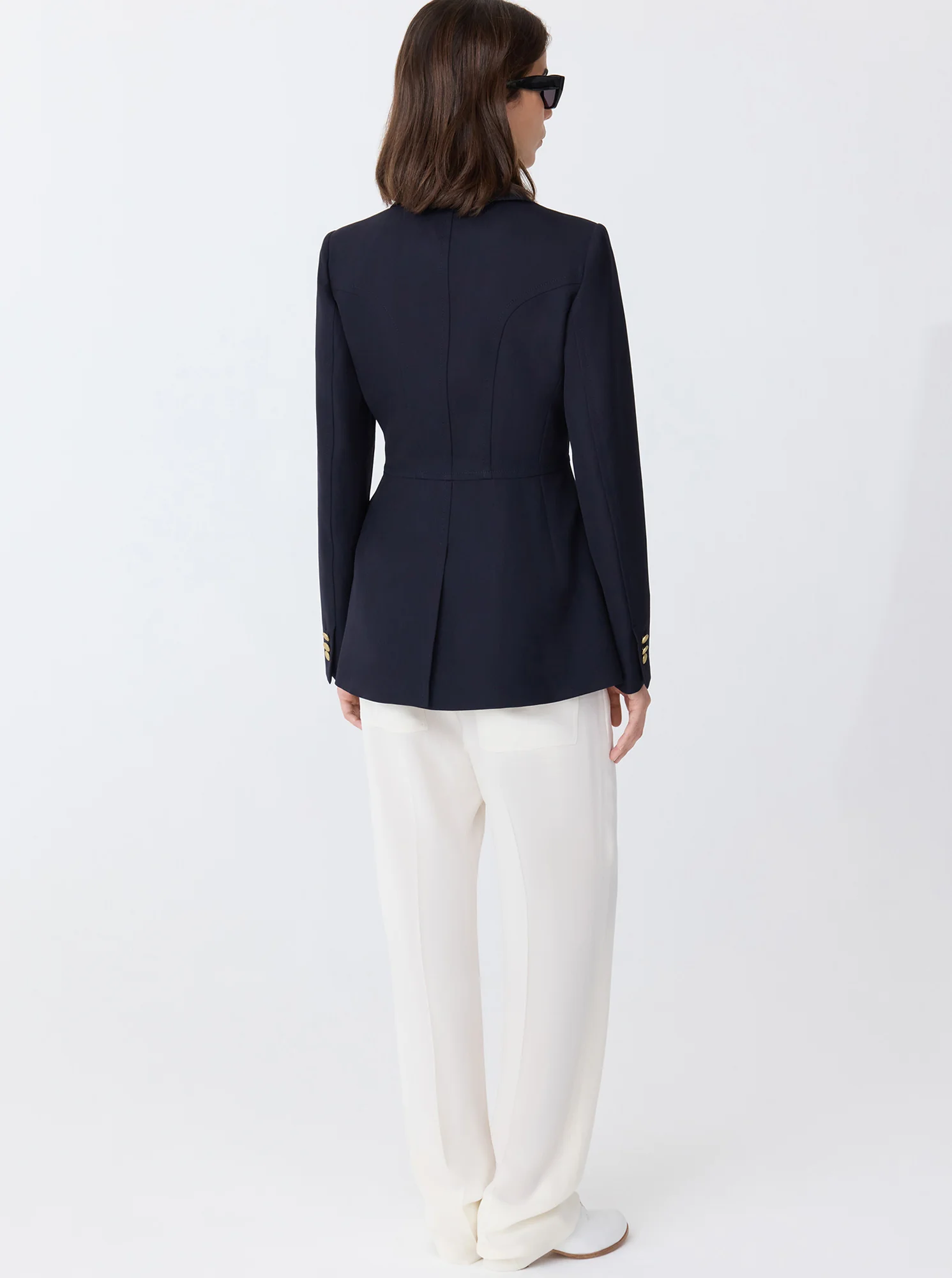NEPTUNE 2 Button Blazer Navy - Image 4