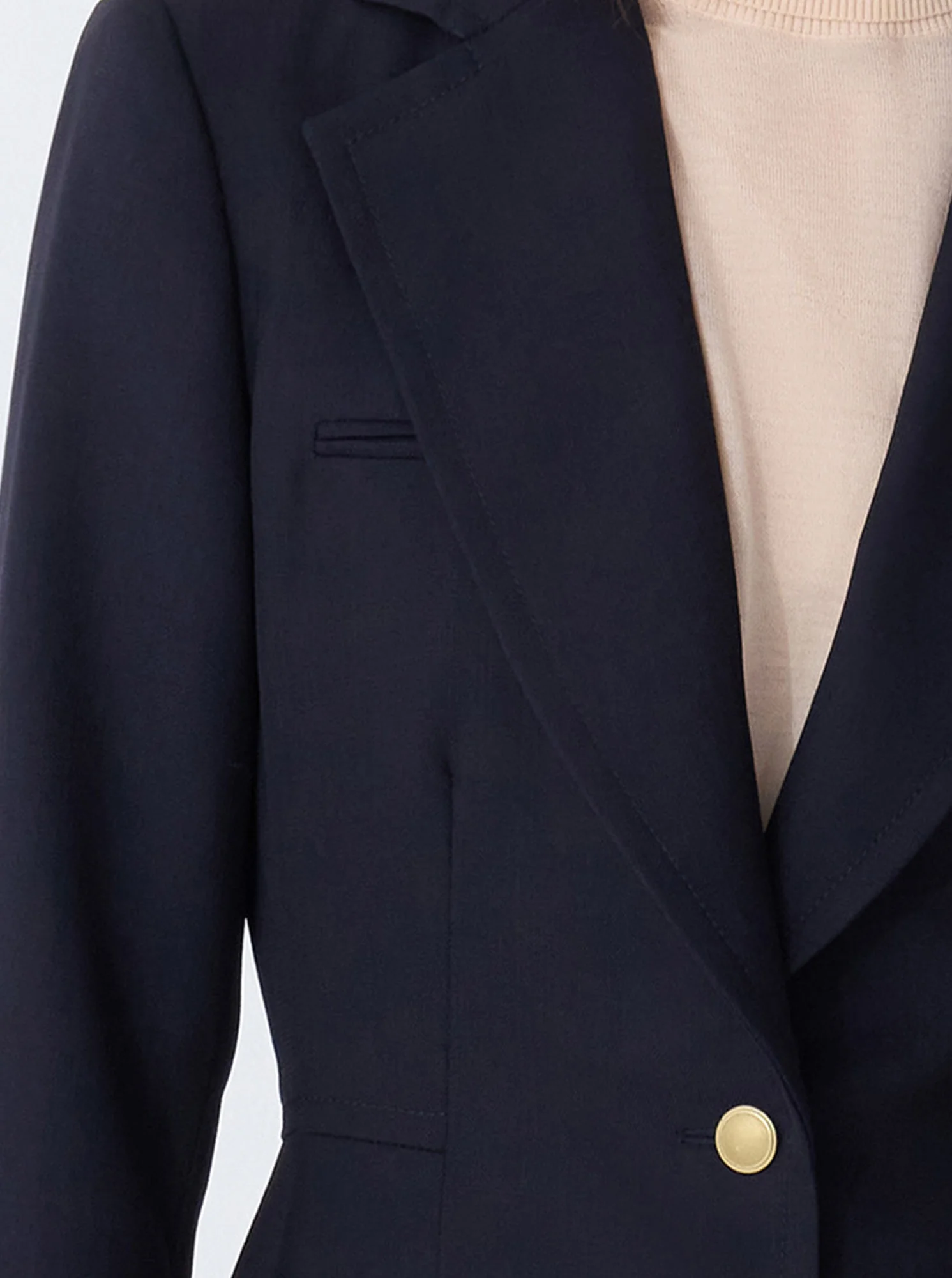 NEPTUNE 2 Button Blazer Navy - Image 5