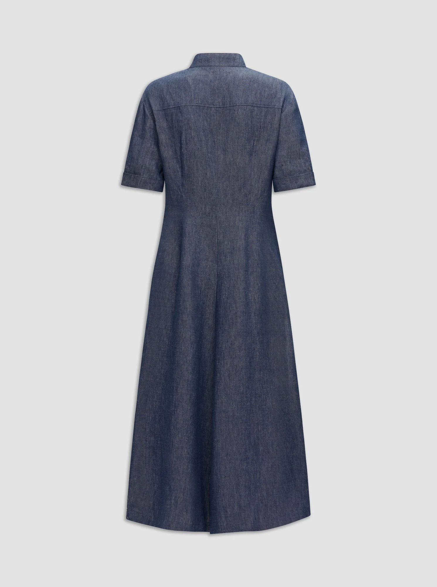 NOOR Shirtdress Indigo - Image 5