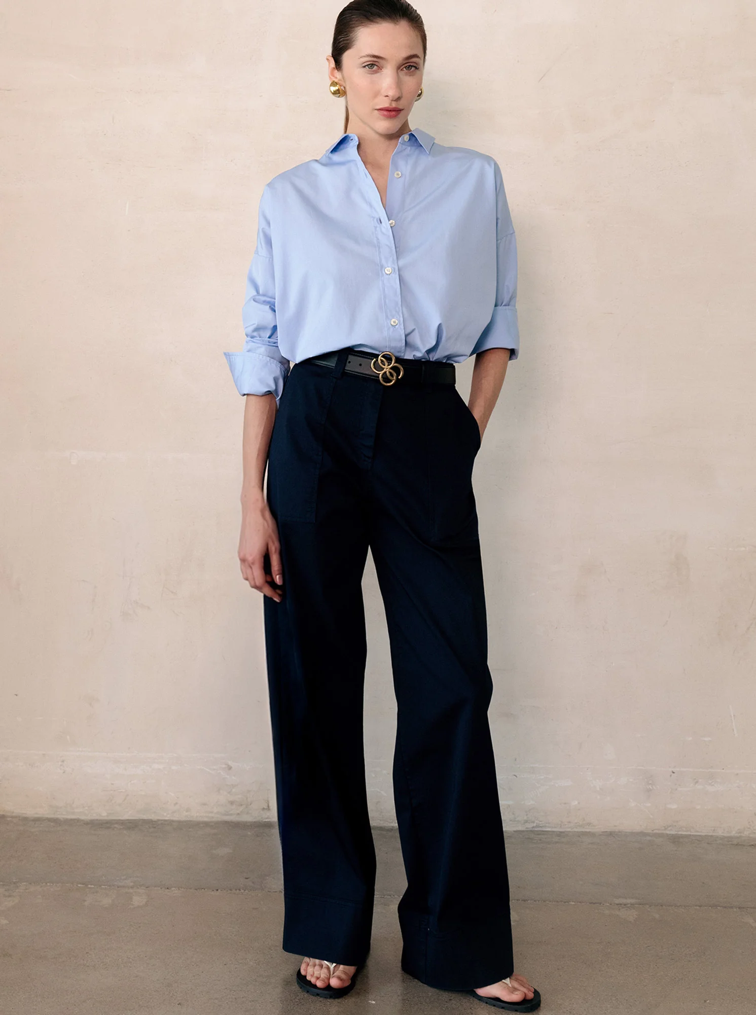 SAILOR Wide leg pant Navy