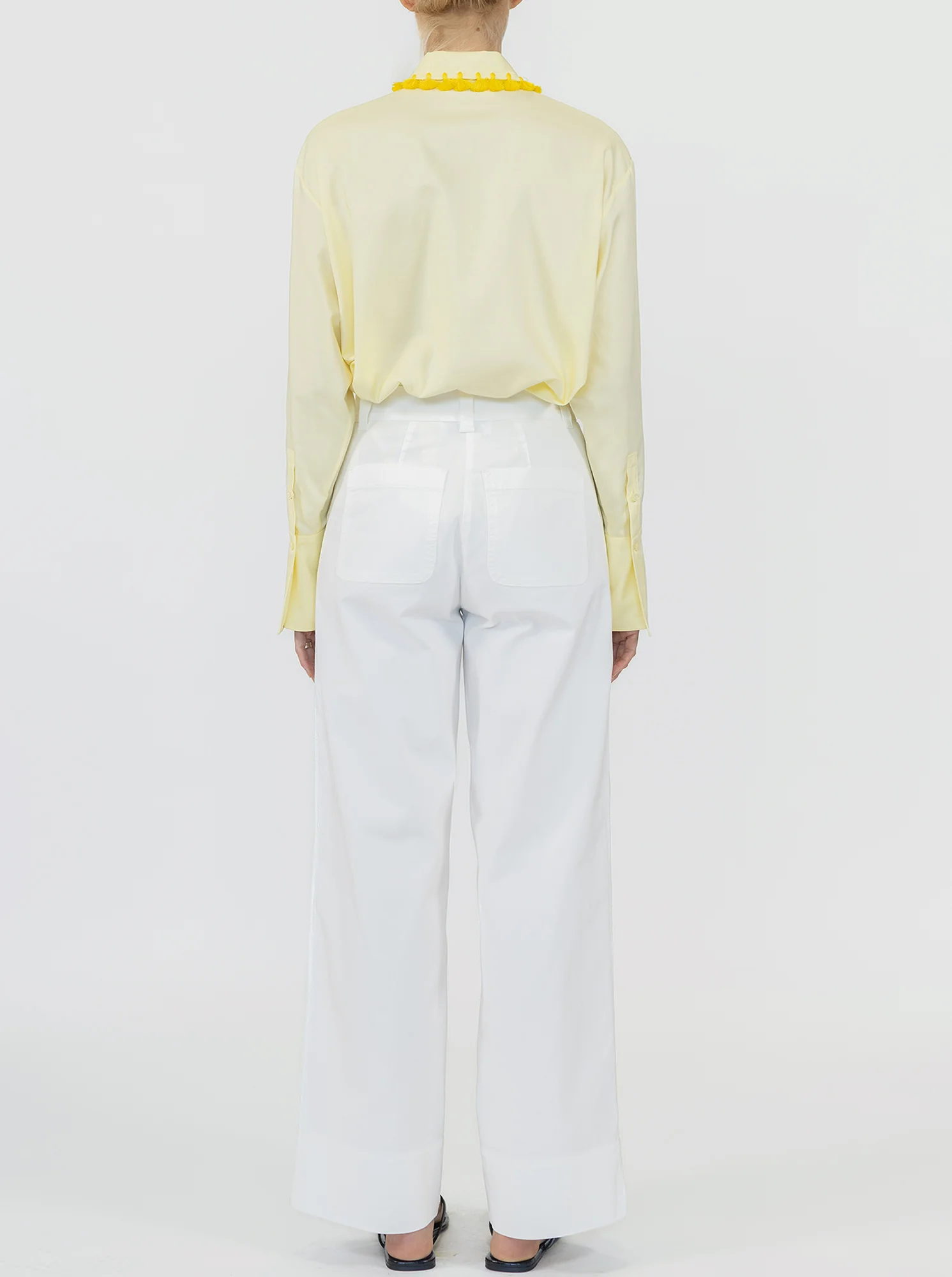 SAILOR Wide leg pant White - Image 5