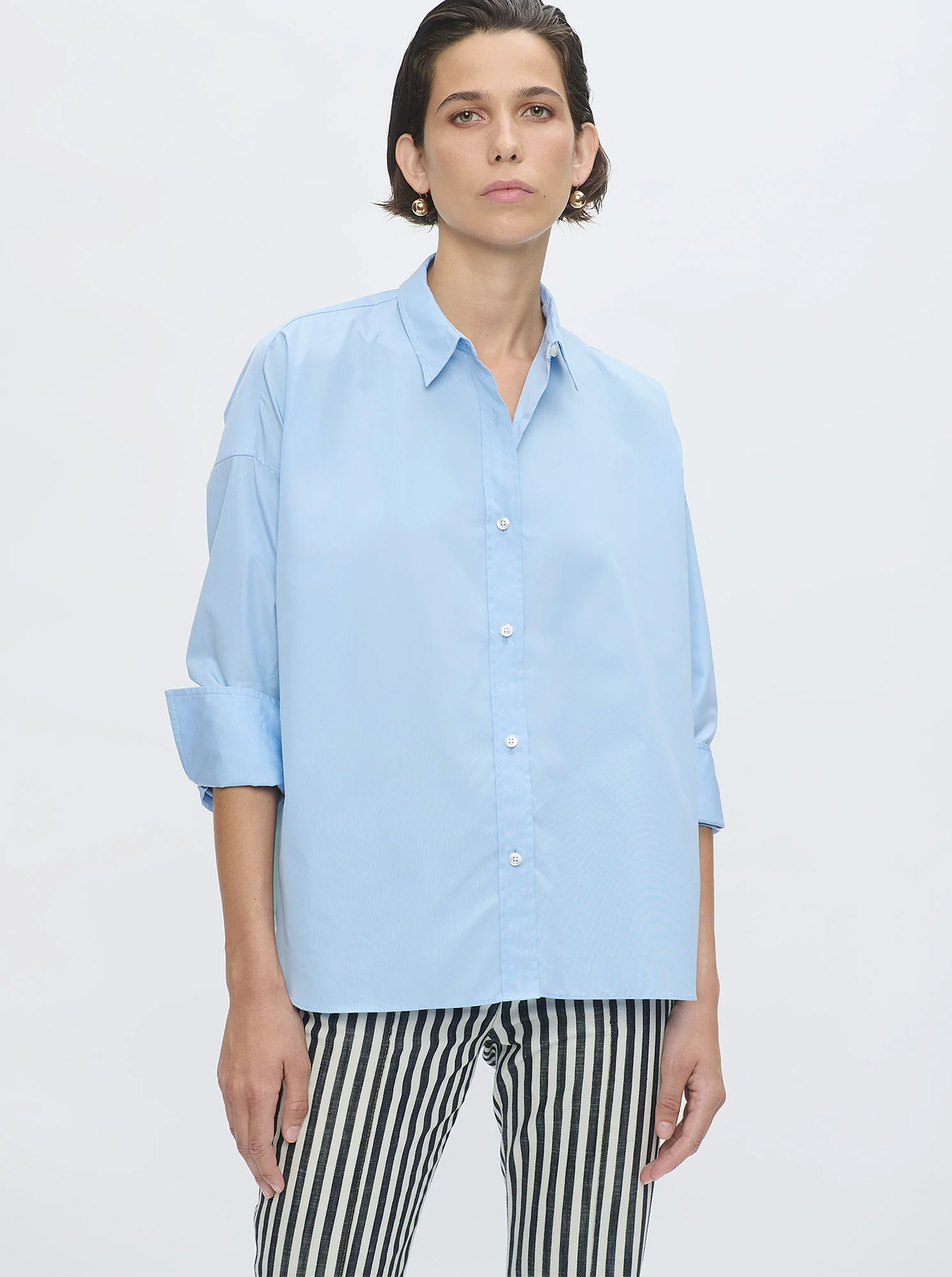 SIRENE Rome shirt Pale blue - Image 3