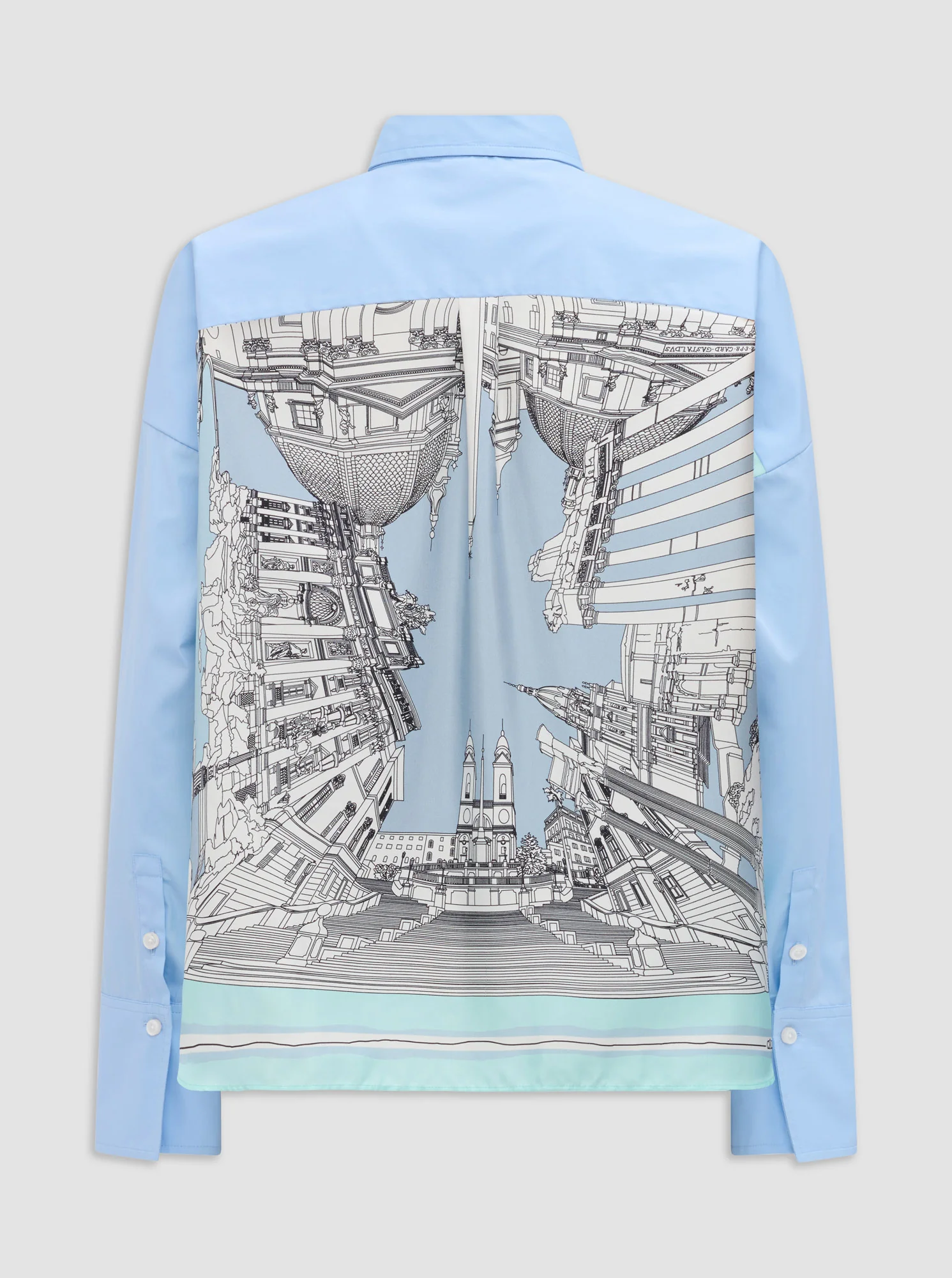 SIRENE Rome shirt Pale blue - Image 5