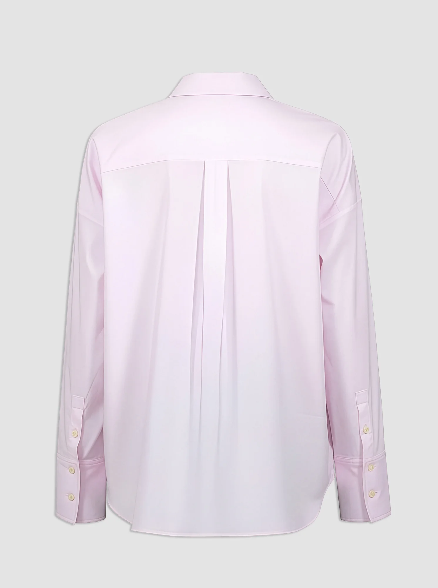SIRENE  Scarf front shirt Pink/Pink - Image 5
