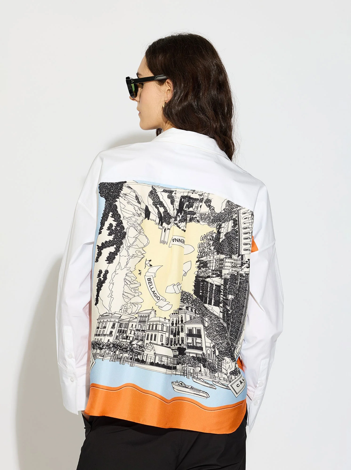 SIRENE Como Lake shirt White - Image 3