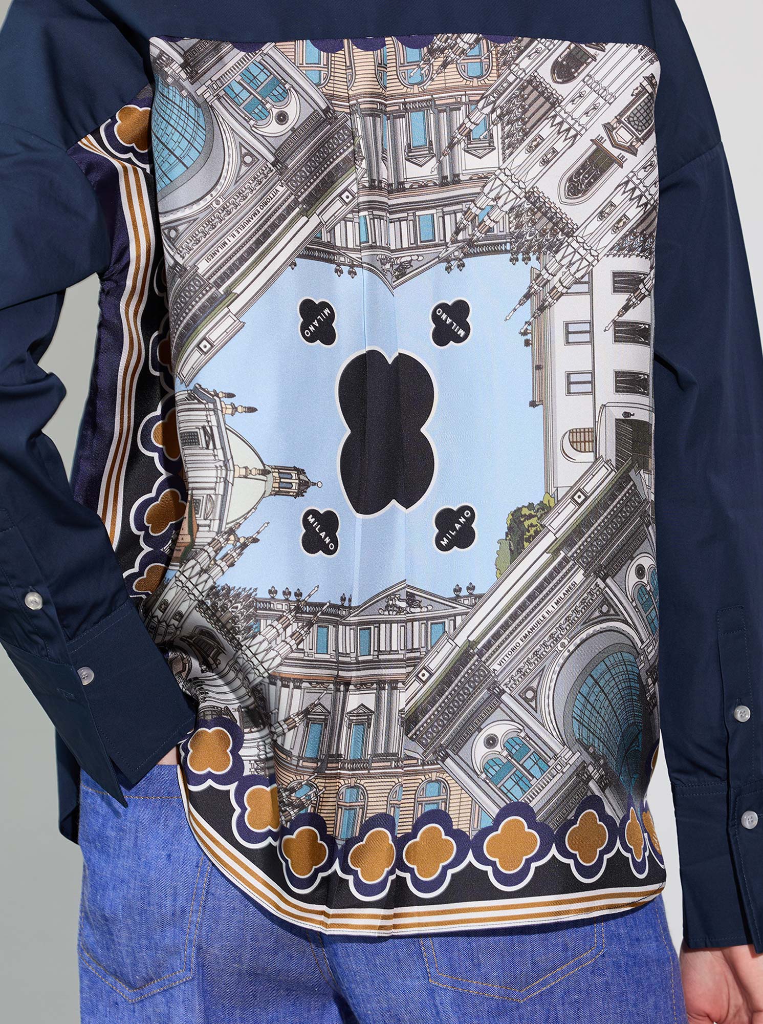 SIRENE Milano shirt Navy - Image 4
