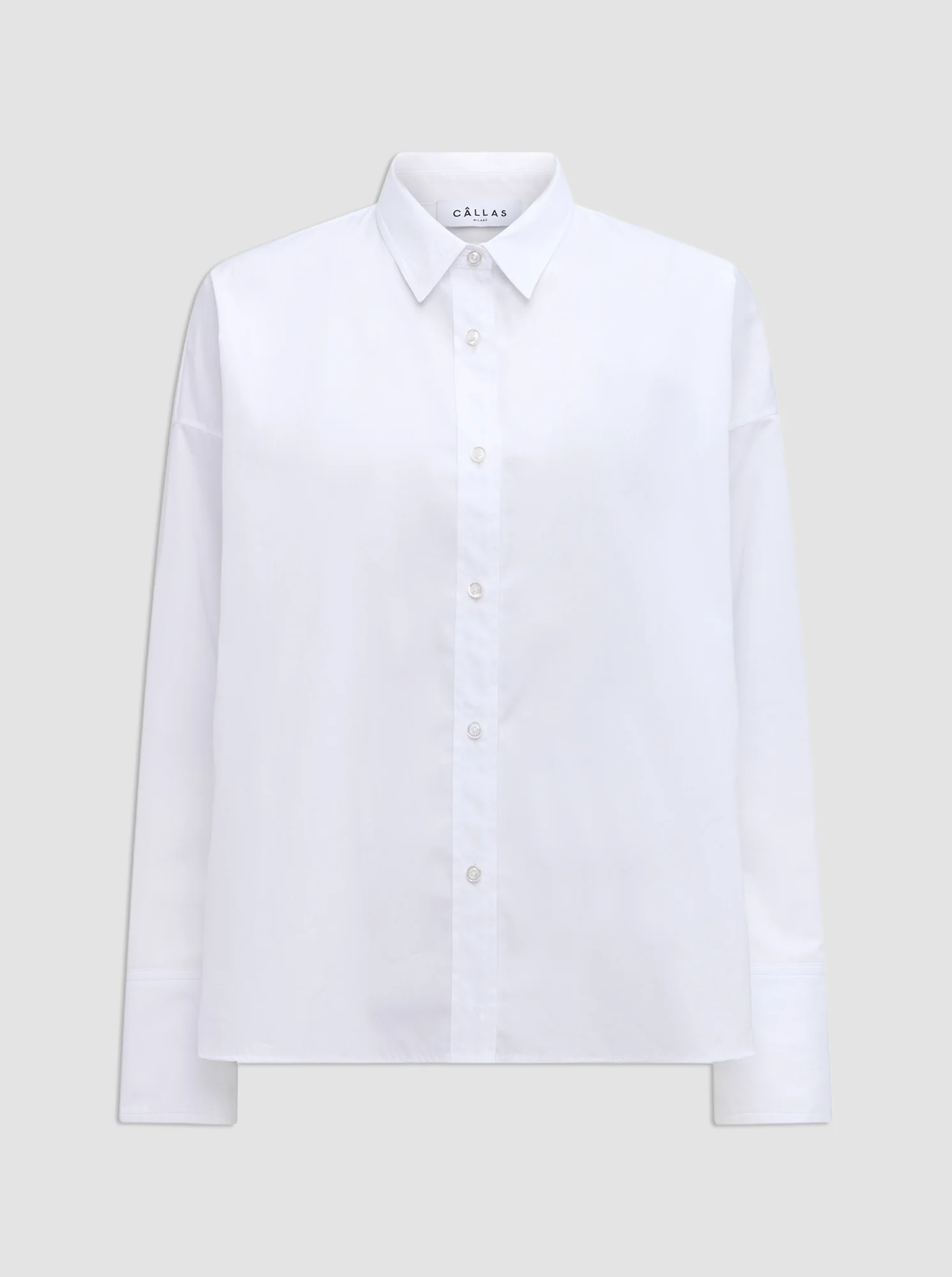 SIRENE Scarf back shirt White/Lagoon - Image 7