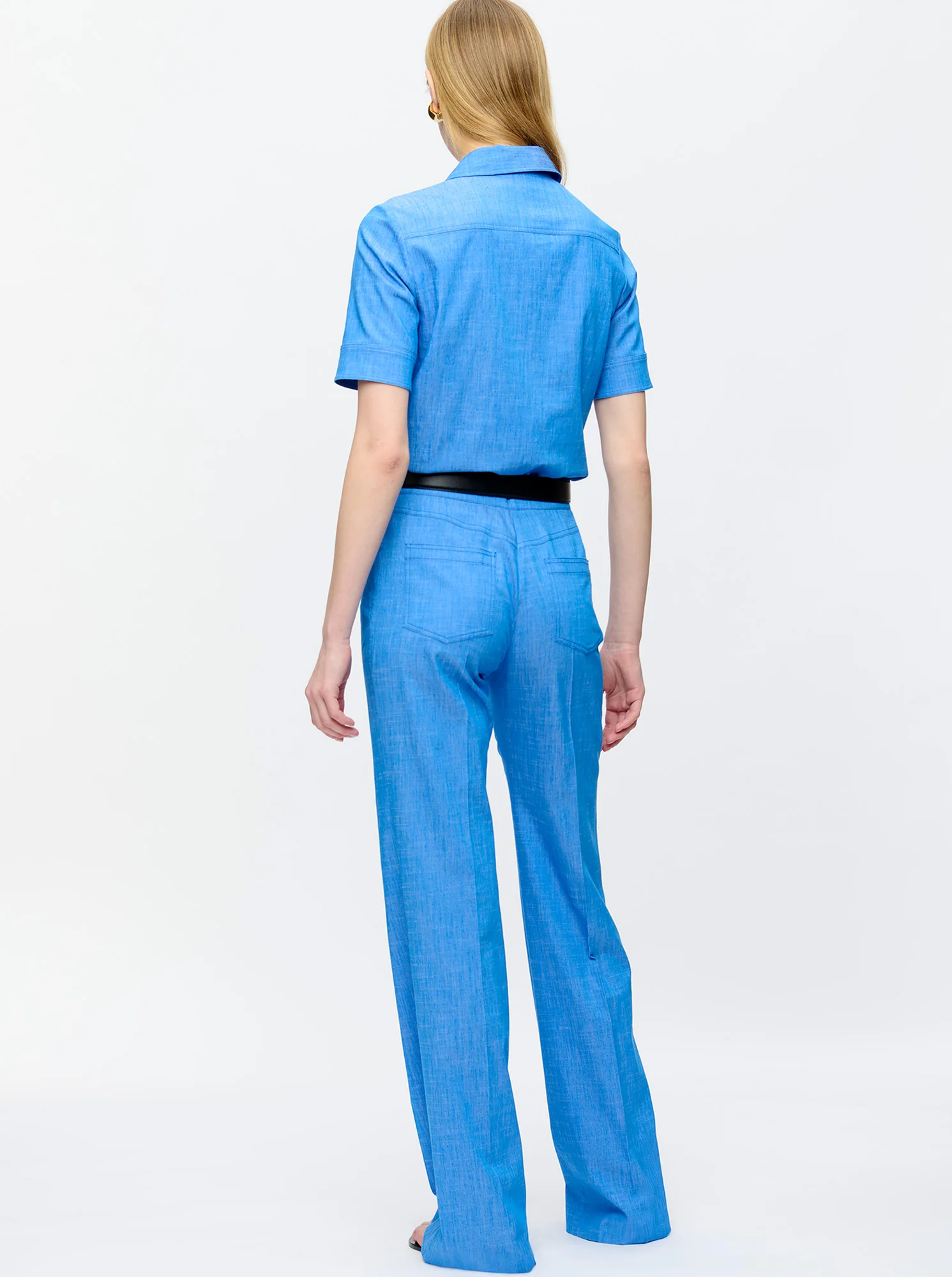 VESPER Denim Shirt Blue Indigo - Image 5